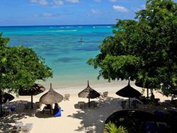 LUX* Merville Beach Resort, North Anse La Raie - Mauritius. Beach.